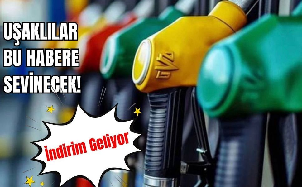 Uşaklılar Bu Habere Sevinecek! Akaryakıta İndirim