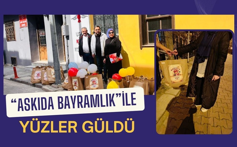 Uşak’ta “Askıda Bayramlık” ile Yüzler Güldü