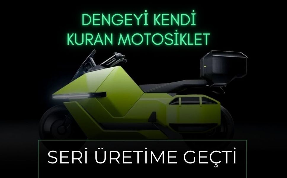 Dengeyi kendi kuran motosiklet seri üretime geçti