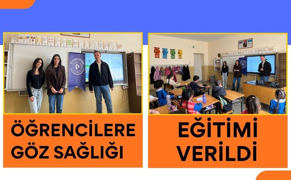 Öğrencilere Göz Sağlığı Eğitimi Verildi