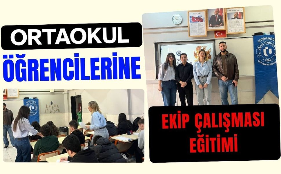 Ortaokul Öğrencilerine Ekip Çalışması Eğitimi