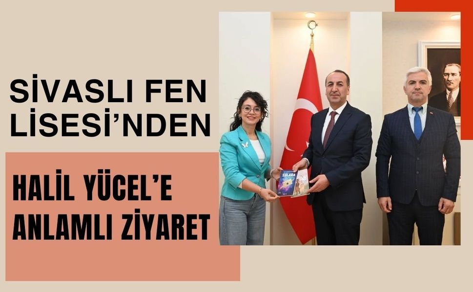 Sivaslı Fen Lisesi’nden Halil Yücel’e Anlamlı Ziyaret