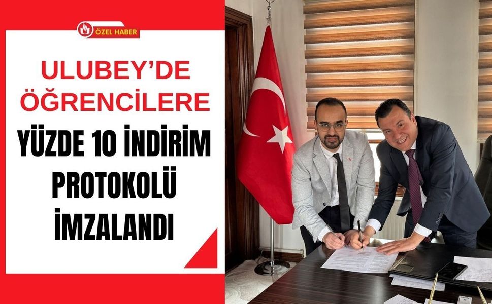 Ulubey’de Öğrencilere Yüzde 10 İndirim Protokolü İmzalandı