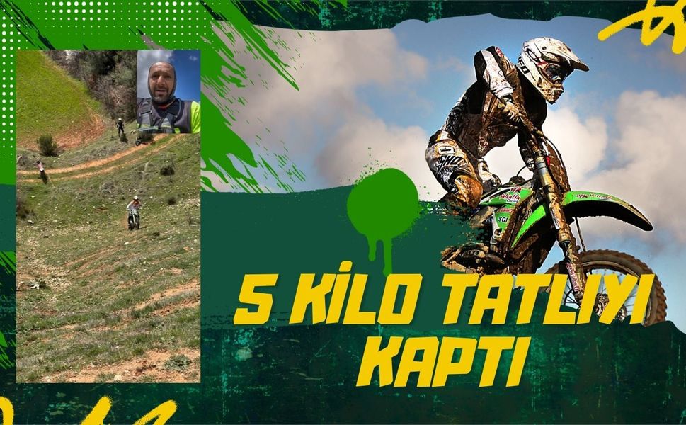 Zorlu Rampayı Çıktı, 5 Kilo Tatlıyı Kaptı