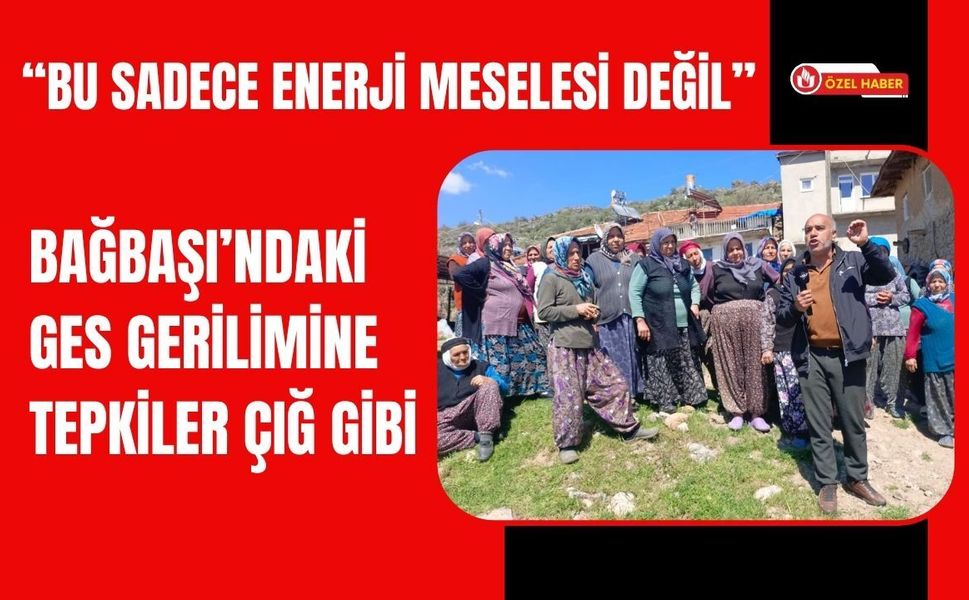 Bağbaşı’ndaki GES Gerilimine Tepkiler Çığ Gibi: “Bu Sadece Enerji Meselesi Değil”