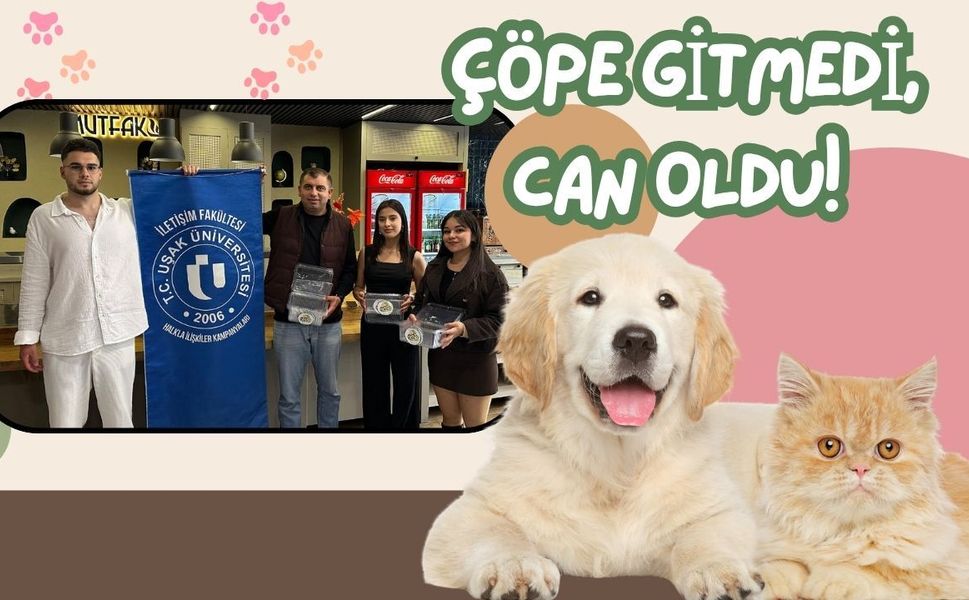 Çöpe Gitmedi, Can Oldu! Uşak’ta “Artan Değil Kurtarılan” Projesi Sahada