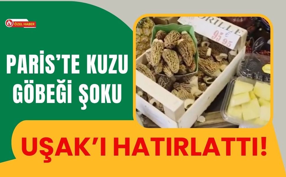 Paris’te Kuzu Göbeği Şoku: Uşak’ı Hatırlattı!