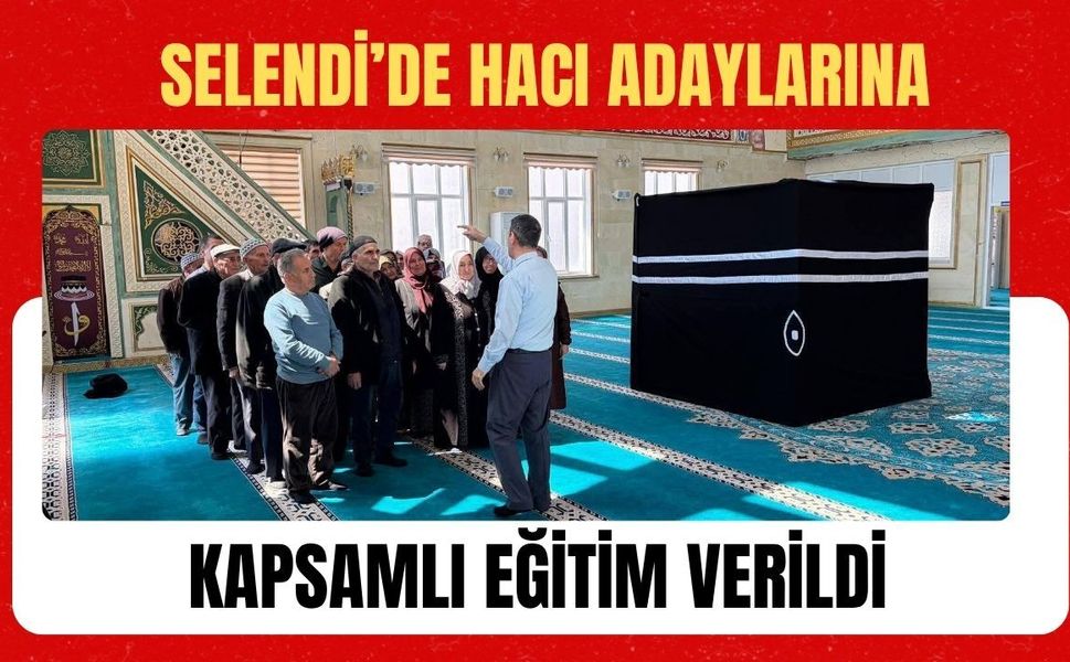 Selendi’de Hacı Adaylarına Kapsamlı Eğitim Verildi
