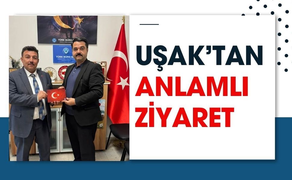 Uşak’tan Anlamlı Ziyaret: Ülkü Ocakları İl Başkanı Denizli’de Buluştu