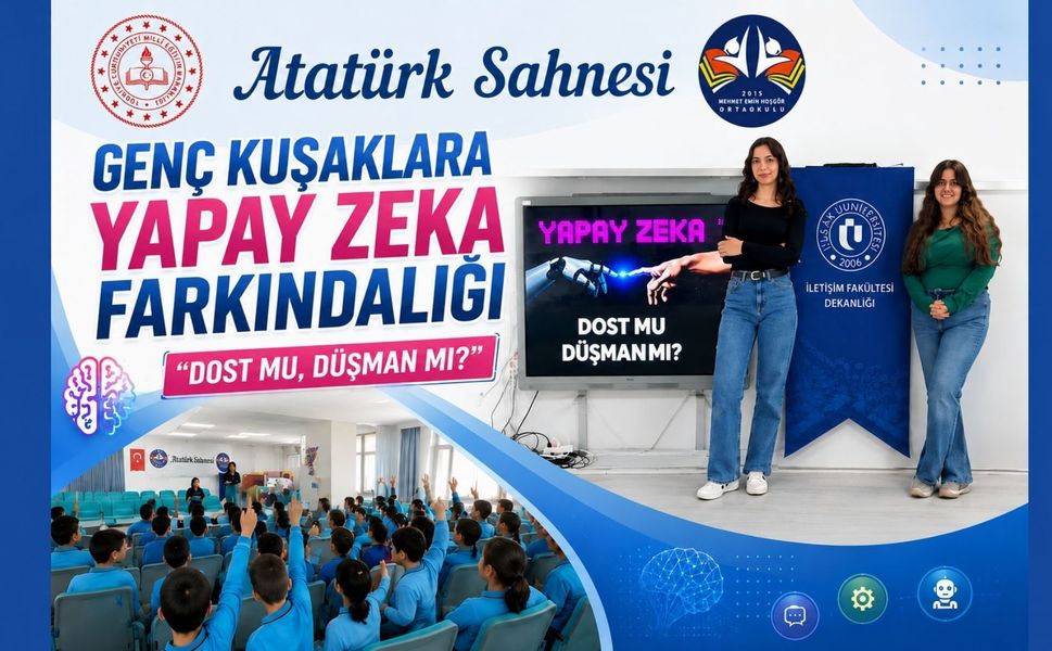 Genç Kuşaklara Yapay Zeka Farkındalığı "Dost mu, Düşman mı?"