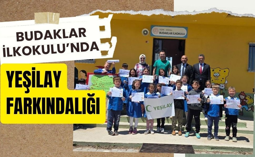 Budaklar İlkokulu’nda Yeşilay Farkındalığı