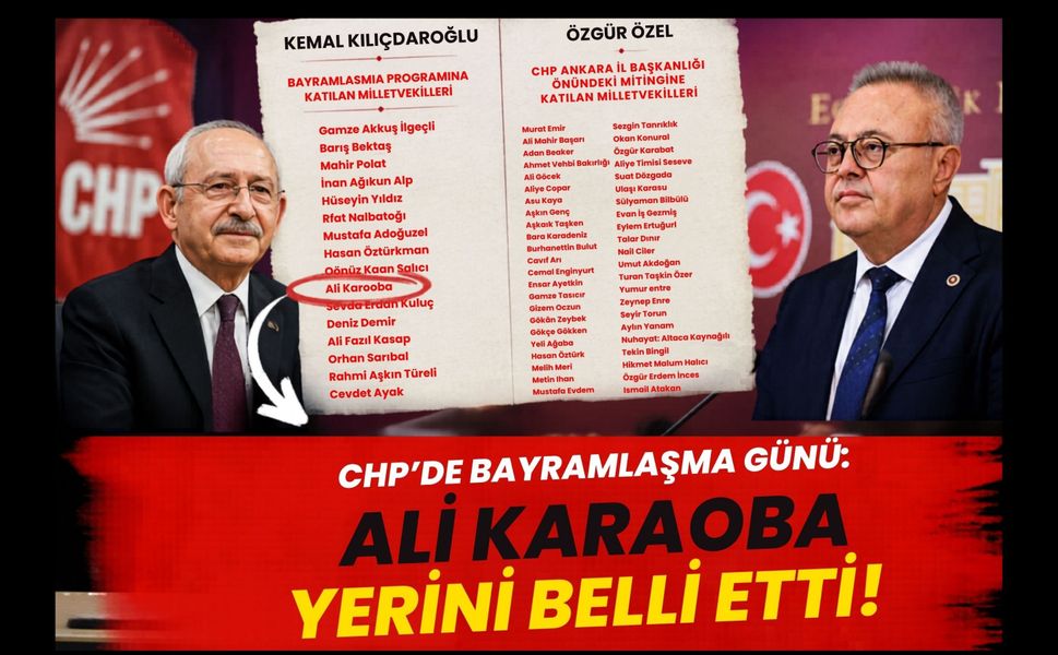 CHP’de Bayramlaşma Günü: Kim Nerede?
