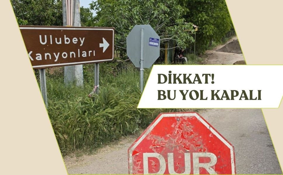 Karahallı Yolu ile Üniversite-Cam Teras Arası Trafiğe Kapatıldı