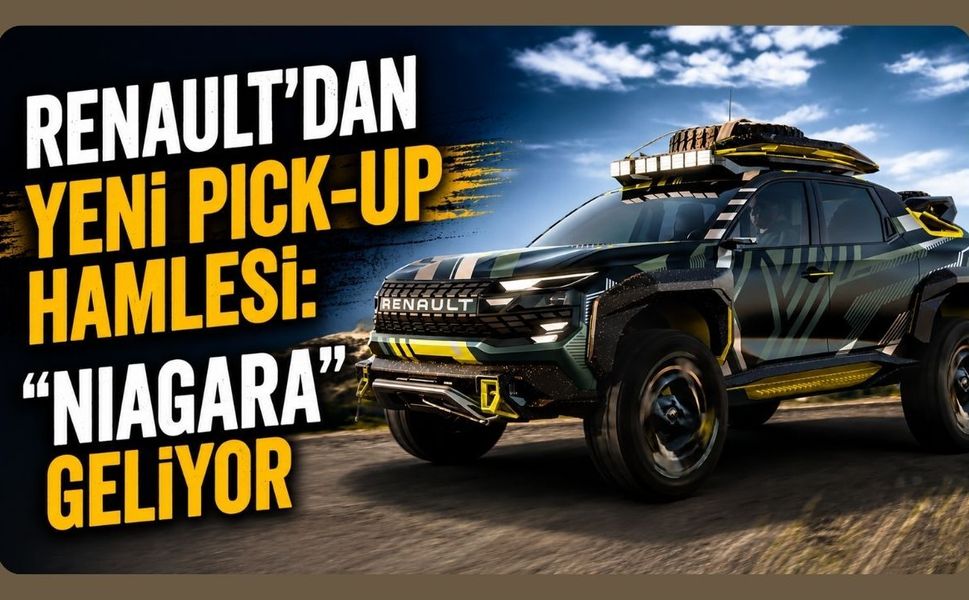 Renault’dan Yeni Pick-Up Hamlesi: “Niagara” Geliyor