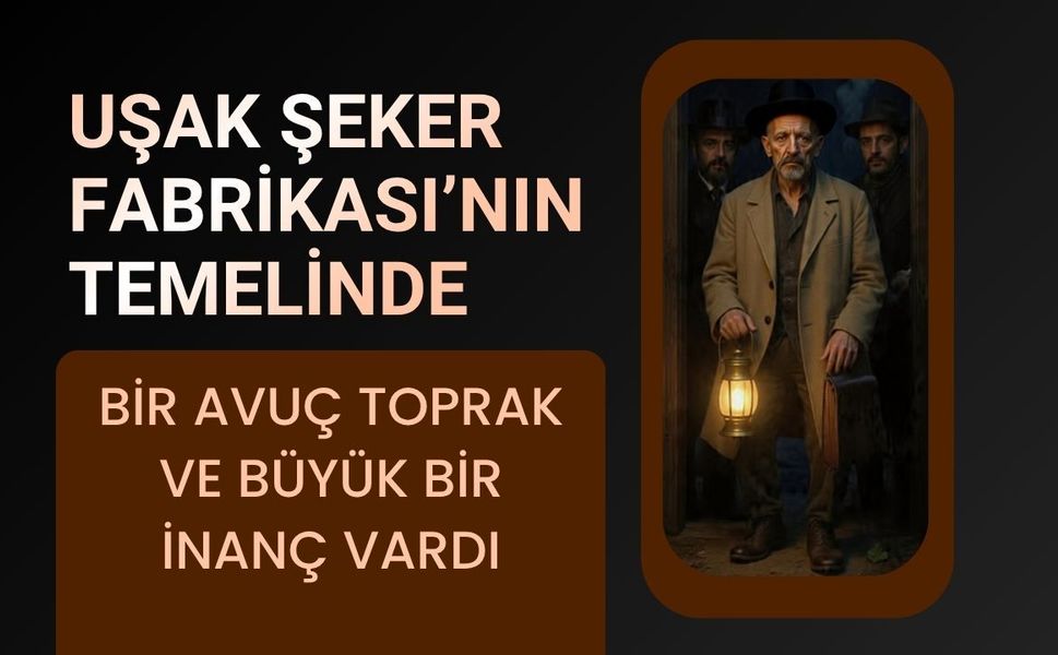 Uşak Şeker Fabrikası’nın Temelinde Bir Avuç Toprak ve Büyük Bir İnanç Vardı