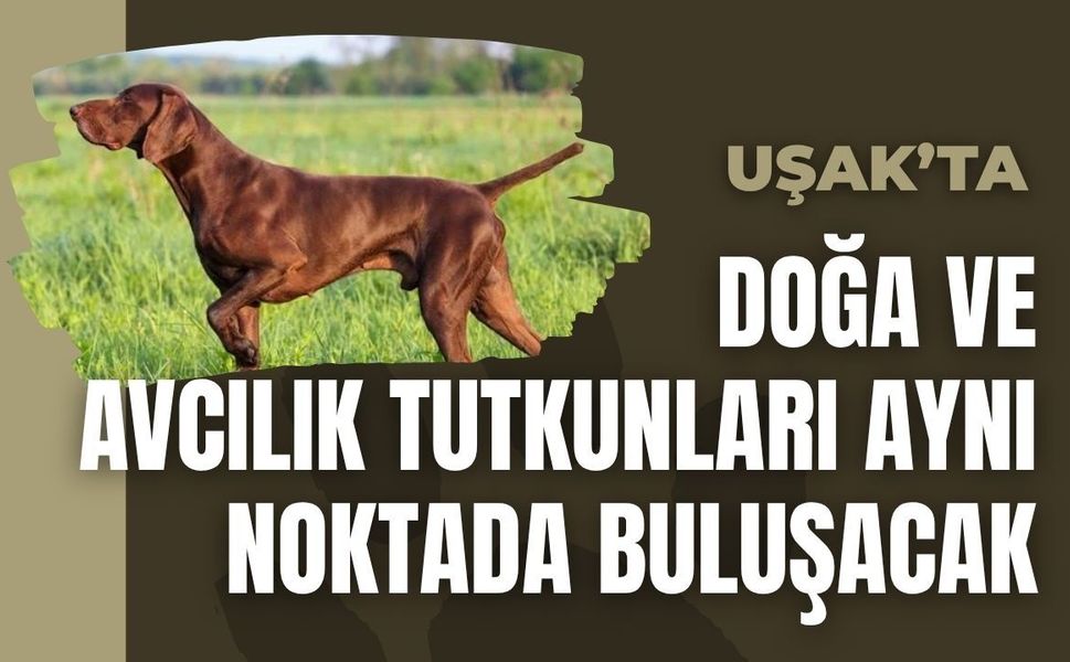 Uşak’ta Doğa ve Avcılık Tutkunları Aynı Noktada Buluşacak