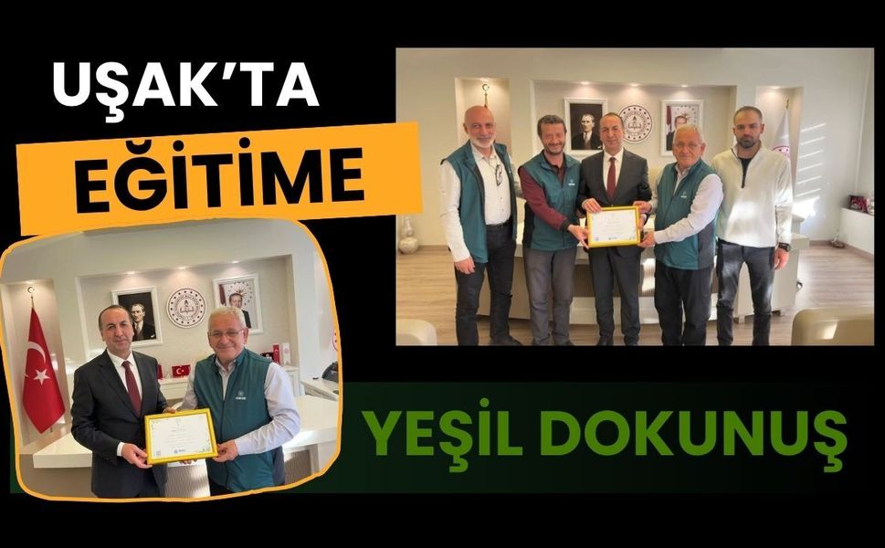 Uşak’ta Eğitime Yeşil Dokunuş: Okullarda Ağaçlandırma Seferberliği Gündemde