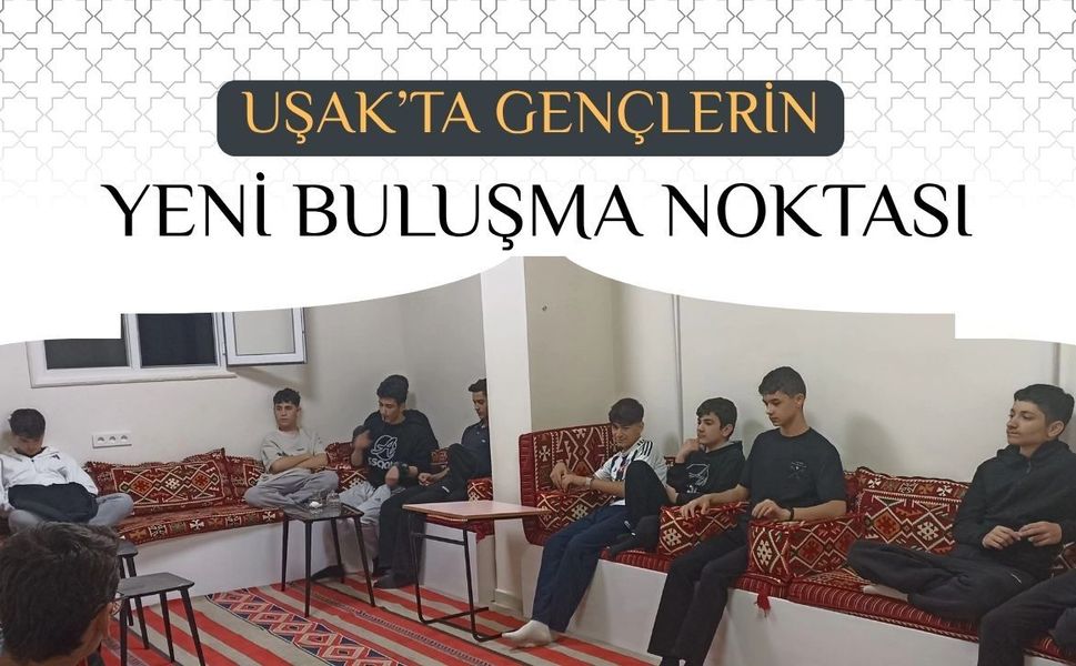 Uşak’ta Gençlerin Yeni Buluşma Noktası
