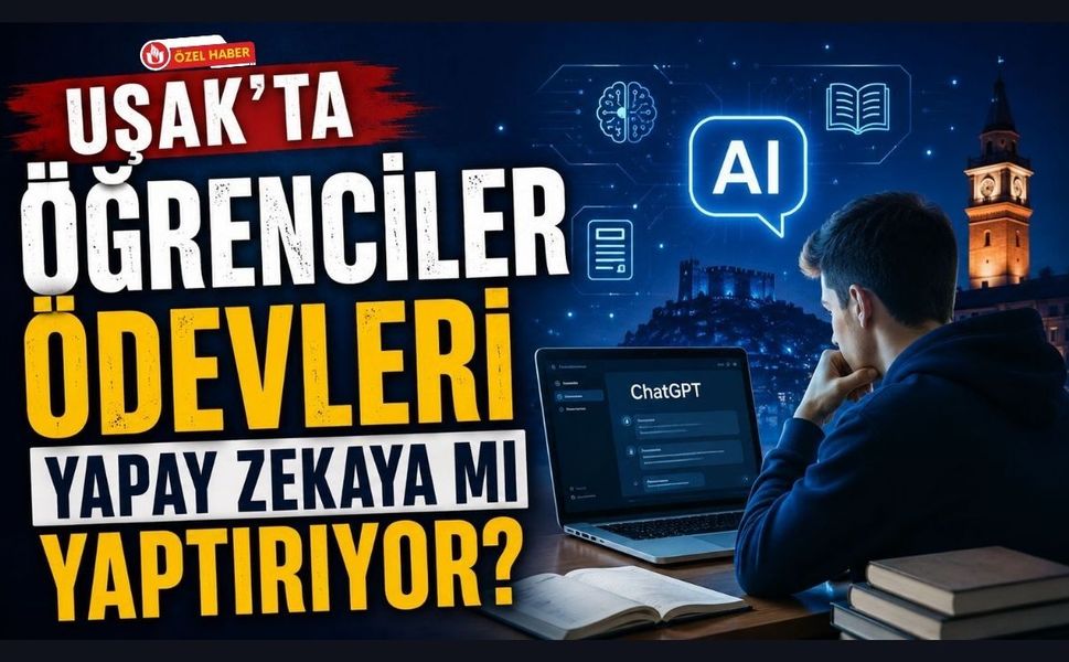 Uşak’ta Öğrenciler Ödevleri Yapay Zekaya mı Yaptırıyor?