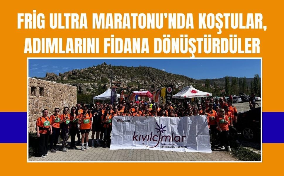 Frig Ultra Maratonu’nda Koştular, Adımlarını Fidana Dönüştürdüler