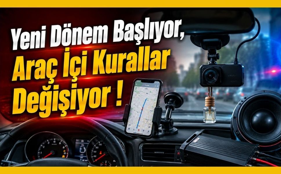 Yeni Dönem Başlıyor,  Araç İçi Kurallar Değişiyor !