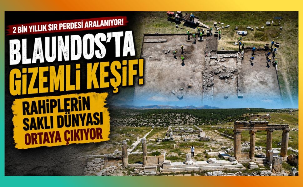Blaundos'ta Gizemli Keşif! Rahiplerin Saklı Dünyası Ortaya Çıkıyor