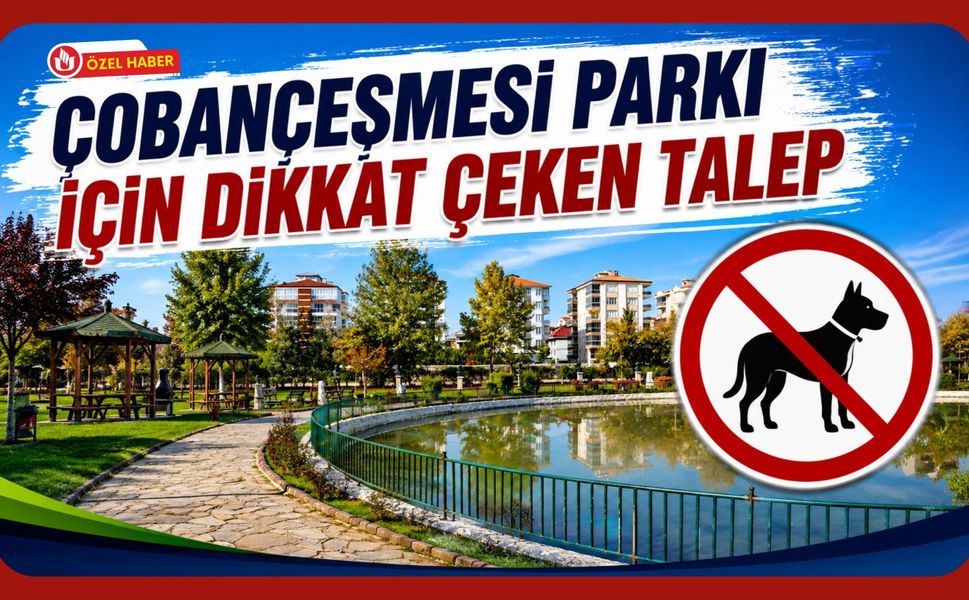 Çobançeşmesi Parkı İçin Dikkat Çeken Talep, Köpek Gezdirilmesine Düzenleme İstendi
