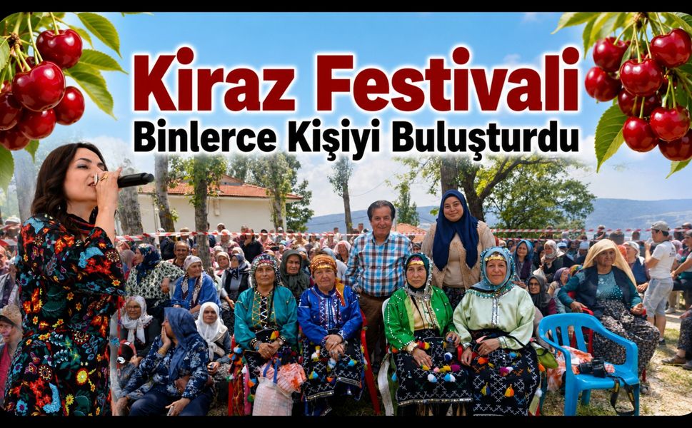 Börez Kiraz Festivali Binlerce Kişiyi Buluşturdu