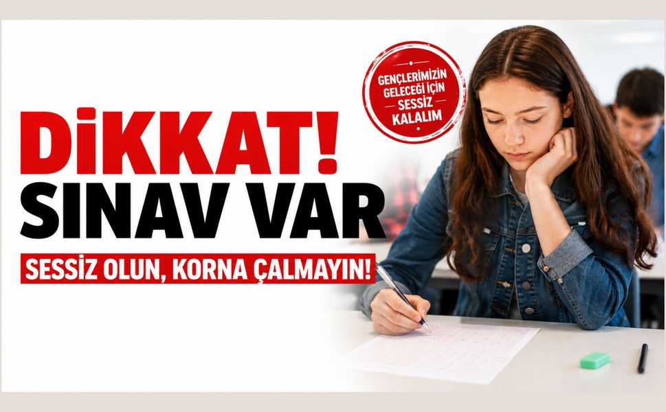 Uşak'ta LGS İçin Sessizlik Çağrısı! Sürücüler ve Vatandaşlar Dikkat