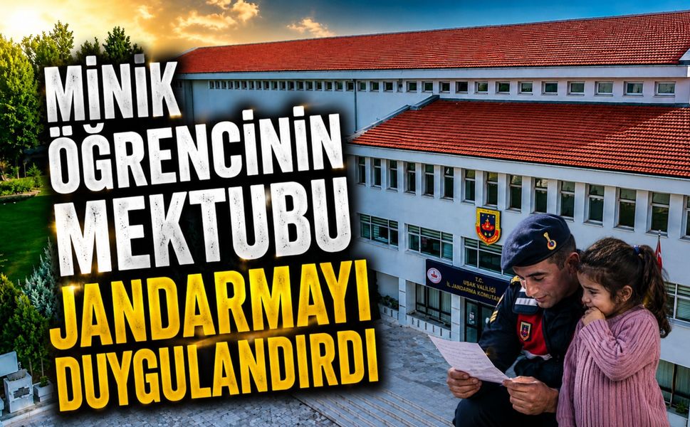 Minik Öğrencinin Mektubu Jandarmayı Duygulandırdı
