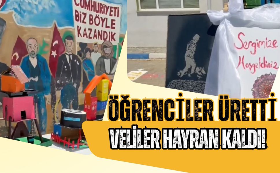Öğrenciler Üretti, Veliler Hayran Kaldı! Saraycık’ta Yıl Sonu Heyecanı