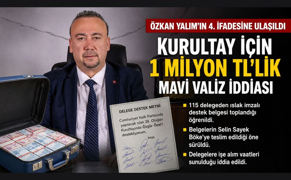 Özkan Yalım’ın 4. İfadesi Gündemde: Kurultay Sürecine İlişkin Yeni İddialar