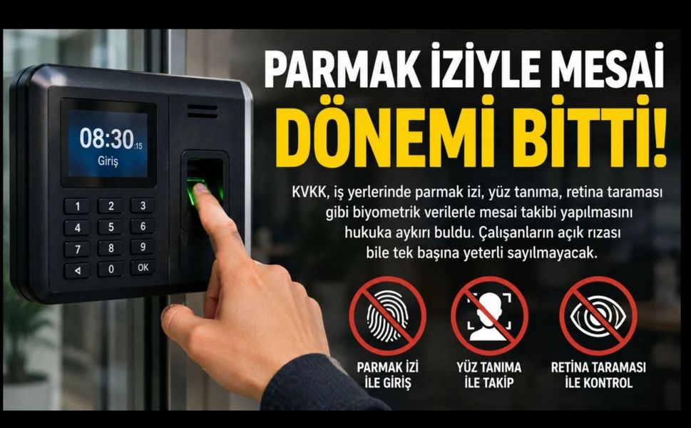 Uşak'taki İş Yerlerini de İlgilendiriyor: Parmak İziyle Mesai Takibinde Yeni Dönem