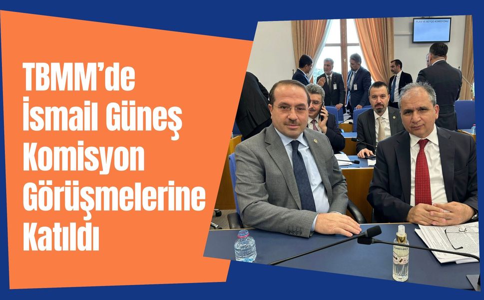 TBMM’de İsmail Güneş Komisyon Görüşmelerine Katıldı