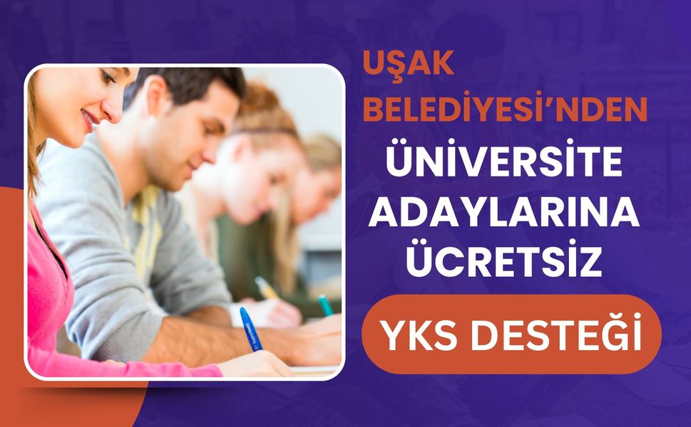 Belediyeden Üniversite Adaylarına Ücretsiz YKS Desteği