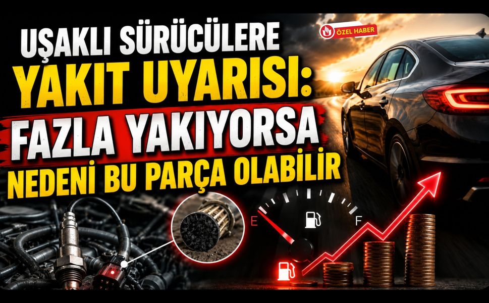 Uşaklı Sürücülere Yakıt Uyarısı: Fazla Yakıyorsa Nedeni Bu Parça Olabilir