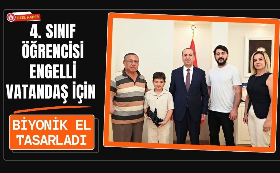 Minik Mucitten Engelli Vatandaş İçin Biyonik El