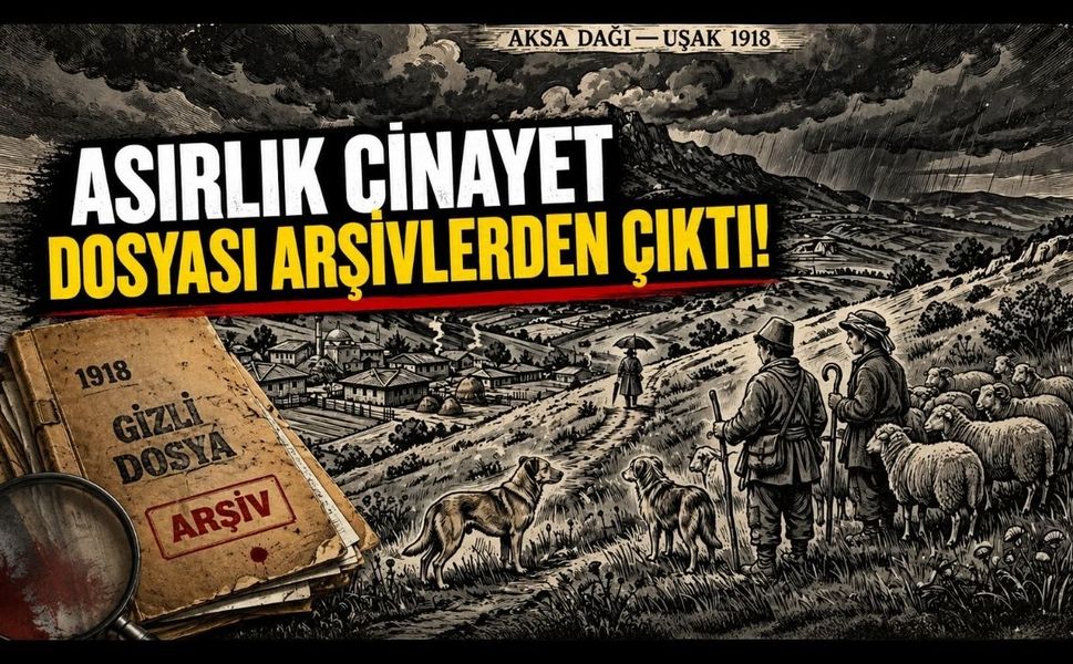 Asırlık C*nayet Dosyası Arşivlerden Çıktı! Uşak'ta 16 Yaşındaki Çobanın Yargılandığı Dava Hukuk Tarihine Işık Tutuyor