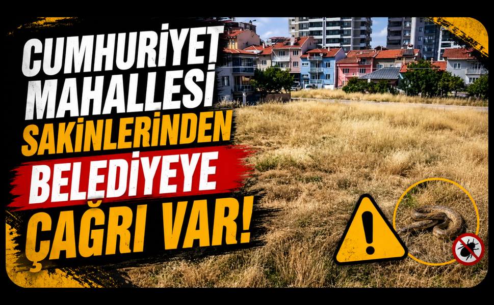 Cumhuriyet Mahallesi Sakinlerinden Belediyeye Çağrı Var!