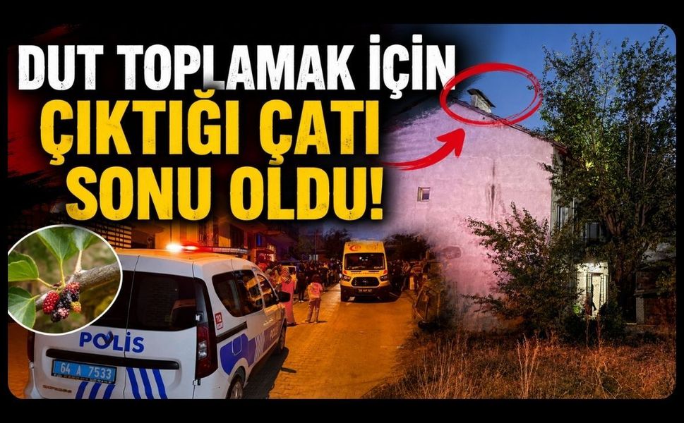 Dut Toplamak İçin Çıktığı Çatı Sonu Oldu! Uşak'ta 57 Yaşındaki Adam Hayatını Kaybetti