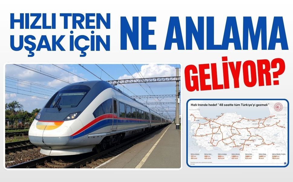 Hızlı Tren Uşak İçin Ne Anlama Geliyor?