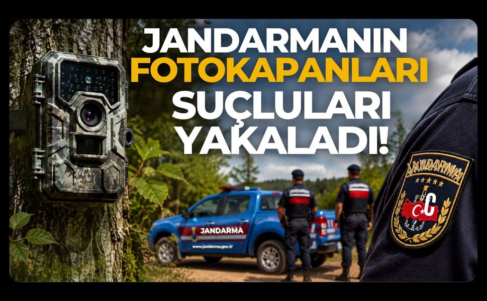 Jandarmanın Fotokapanları Suçlulara Geçit Vermedi!