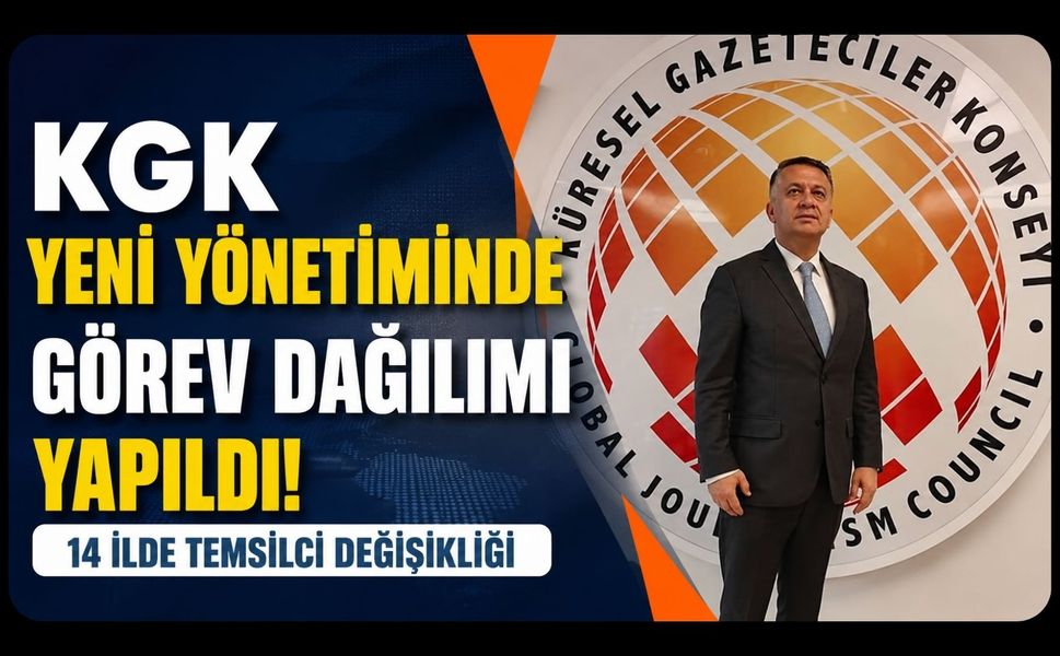 KGK yeni yönetimi görev bölümü yaptı.