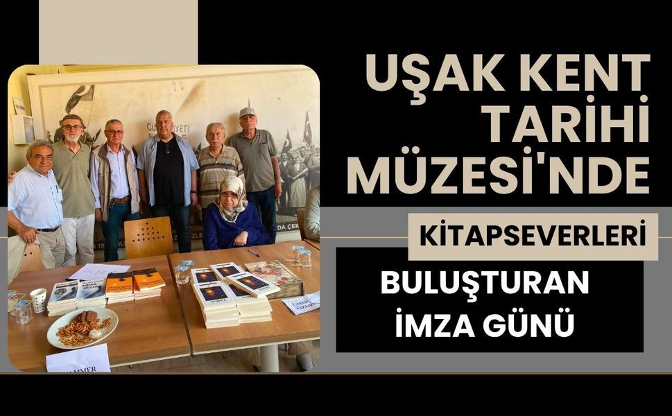 Kent Tarihi Müzesi'nde Kitapseverleri Buluşturan İmza Günü