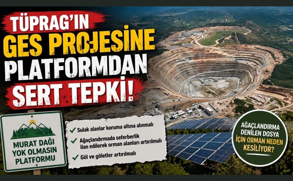 Platformdan TÜPRAG'ın GES Projesine Sert Eleştiri