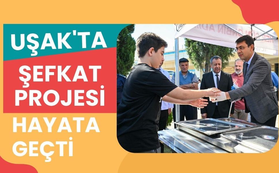 Uşak'ta Şefkat Projesi Hayata Geçti: Hastanede Her Gün Sıcak Çorba İkramı Yapılacak