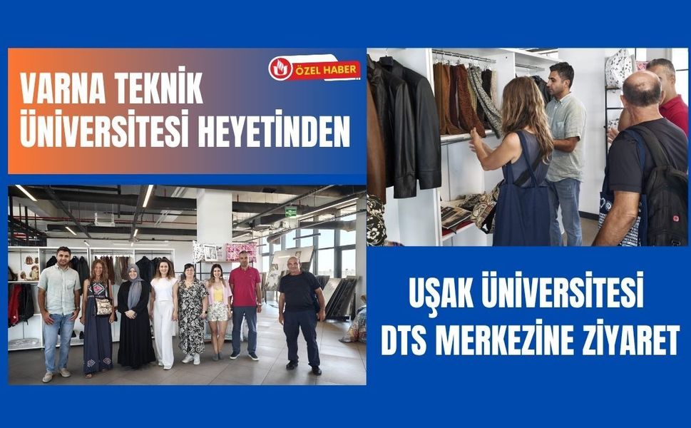Varna Teknik Üniversitesi Heyetinden Uşak Üniversitesi DTS Merkezine Ziyaret