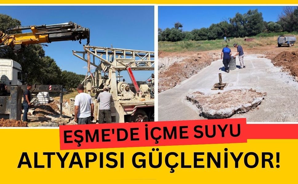 Eşme'de İçme Suyu Altyapısı Güçleniyor! Çatak Bölgesi'nde Yeni Kuyu Hizmete Alındı