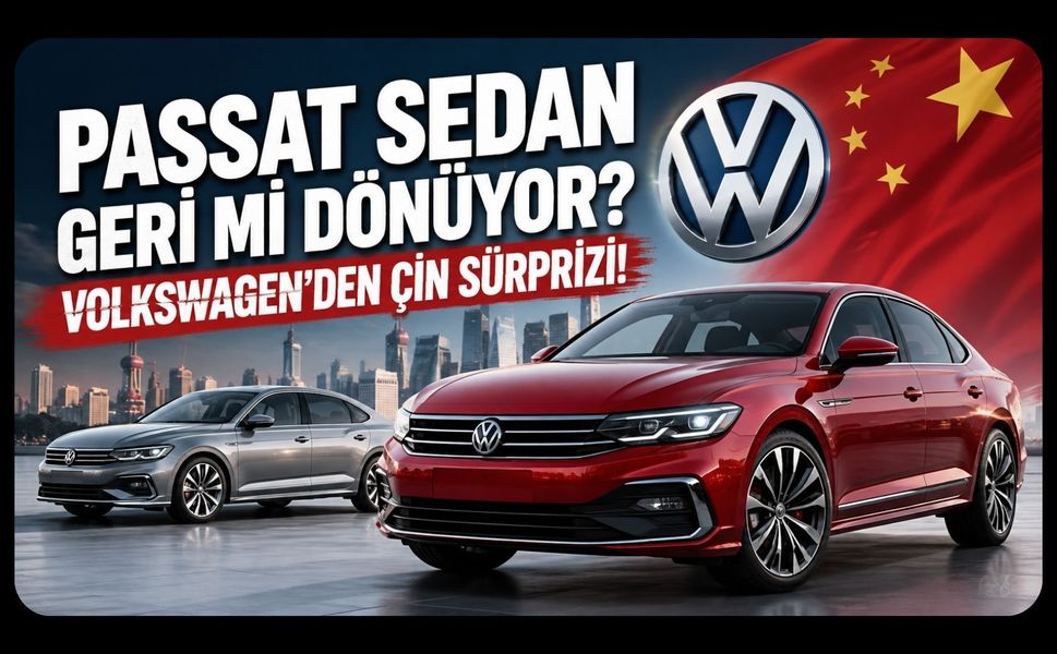 Passat Sedan Geri mi Dönüyor? Volkswagen’den Çin Sürprizi!