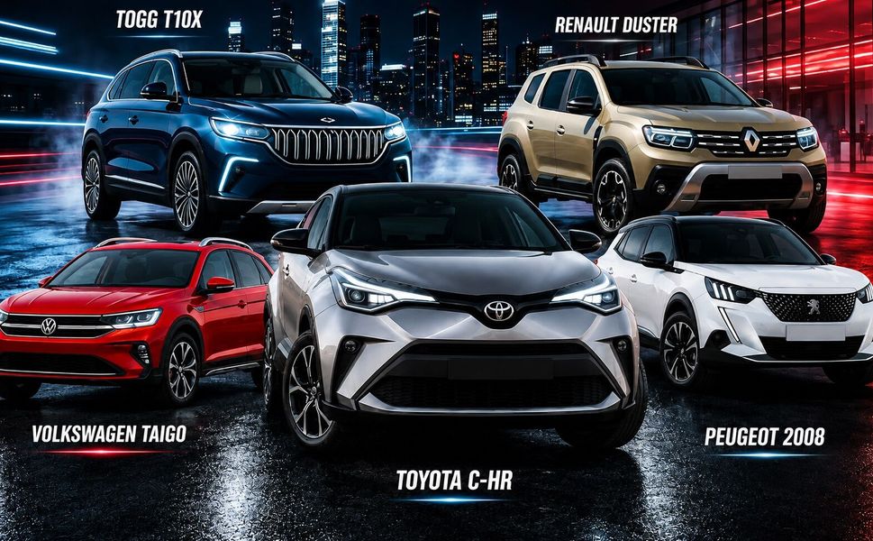 Türkiye’nin En Çok Tercih Ettiği 5 SUV Belli Oldu! Zirvede Hangi Model Var?